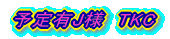 予定有J様
